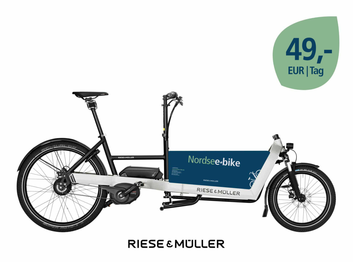 Lastenfahrrad Packster von Nordseebike